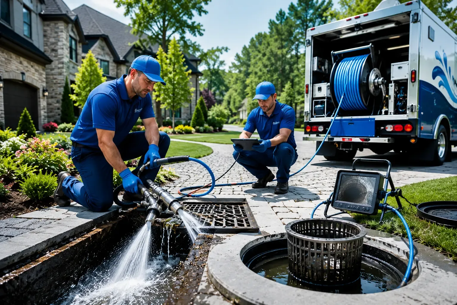 Local outdoor drain cleaning professionals in Crossville, IL